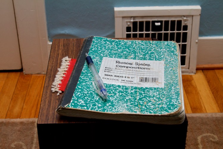 I taped the edges of the cardboard covers when they started shredding but otherwise the notebook has held up well to over seven years of hard use. One of my better $2 investments.